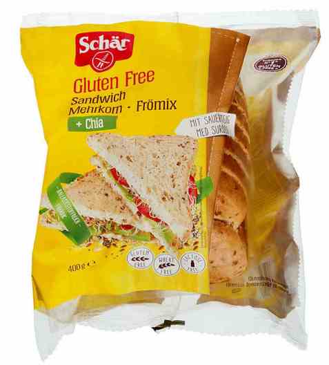 Bilde av DrSchar sandwich brød frømix. Bilde av DrSchar sandwich brød frømix.