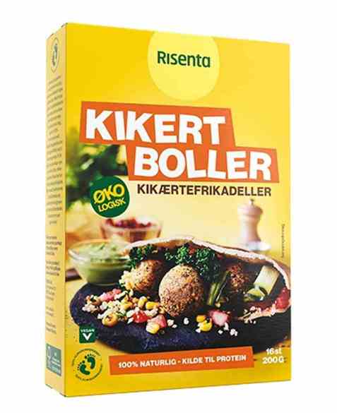 Bilde av Risenta kikertboller. Bilde av Risenta kikertboller.