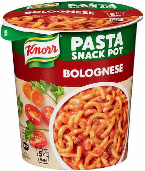 Bilde av Knorr Snack Pot bolognese. Bilde av Knorr Snack Pot bolognese.