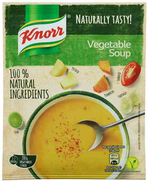 Bilde av Knorr grønnsaks suppe 62 gr. Bilde av Knorr grønnsaks suppe 62 gr.