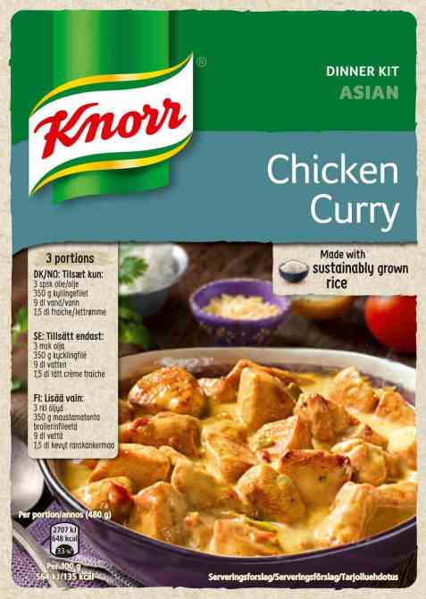 Bilde av Knorr Chicken Curry. Bilde av Knorr Chicken Curry.