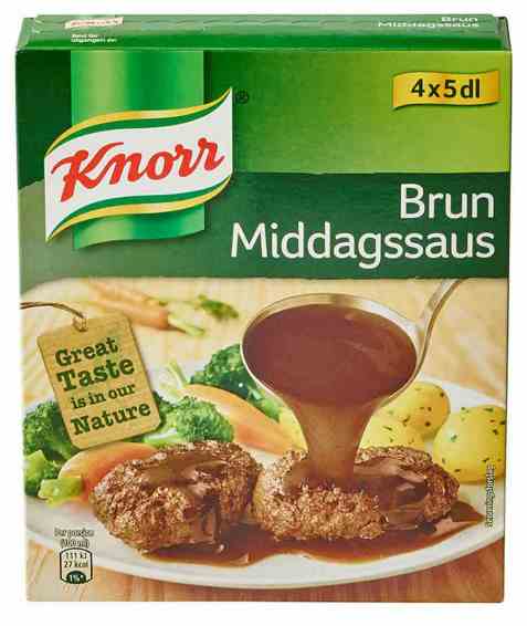 Bilde av Knorr brun middagssaus 4 pakke.