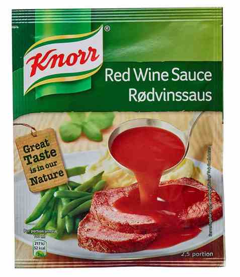 Bilde av Knorr rødvinsaus 36 gr.