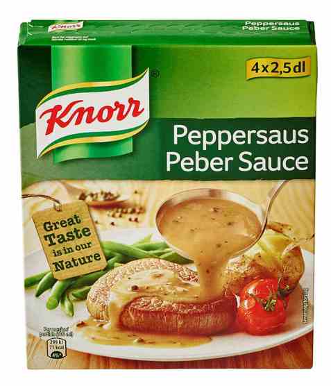 Bilde av Knorr peppersaus 4 pakke. Bilde av Knorr peppersaus 4 pakke.
