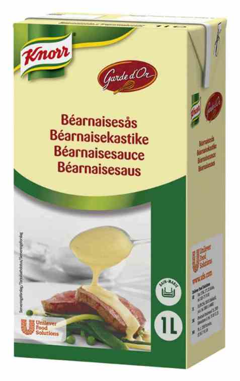 Bilde av Knorr bearnaisesaus ferdig 1 liter. Bilde av Knorr bearnaisesaus ferdig 1 liter.