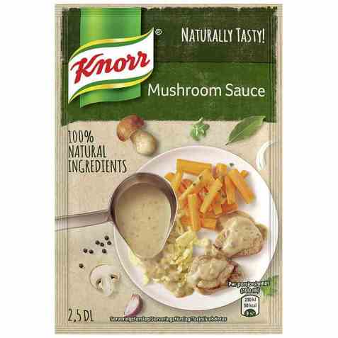 Bilde av Knorr mushroom sauce. Bilde av Knorr mushroom sauce.