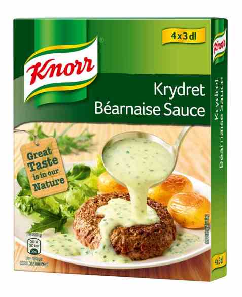 Bilde av Knorr krydder bearnaisesaus 4 pakke. Bilde av Knorr krydder bearnaisesaus 4 pakke.