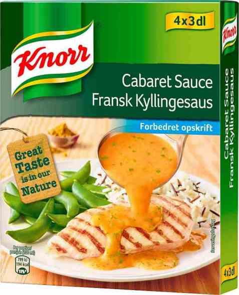 Bilde av Knorr fransk kyllingsaus 4 pakke.