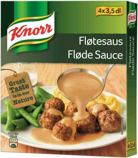 Bilde av Knorr Fløtesaus 4 pakke. Bilde av Knorr Fløtesaus 4 pakke.