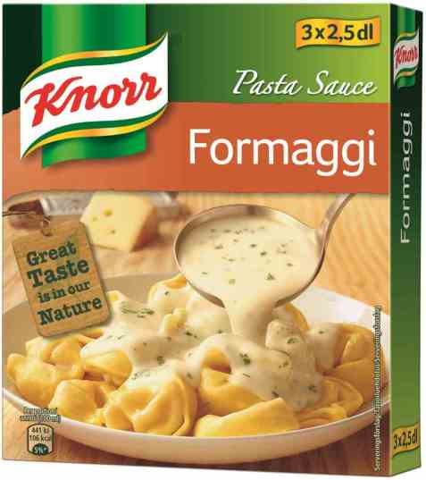 Bilde av Knorr pastasaus quattro formaggi 3 pakke. Bilde av Knorr pastasaus quattro formaggi 3 pakke.