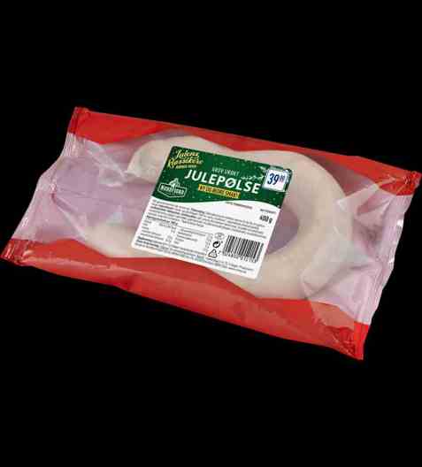 Bilde av Nordfjord julepølse grov urøkt. Bilde av Nordfjord julepølse grov urøkt.
