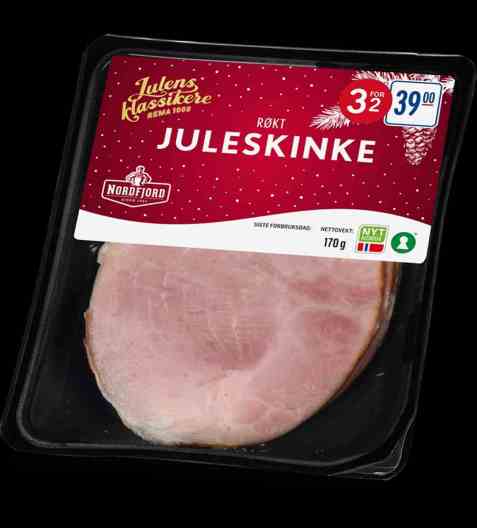 Bilde av Nordfjord røkt juleskinke. Bilde av Nordfjord røkt juleskinke.