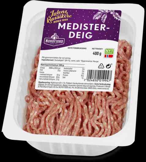 Bilde av Nordfjord medisterdeig 400 gr. Bilde av Nordfjord medisterdeig 400 gr.