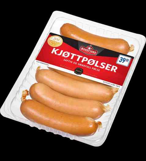 Bilde av Nordfjord kjøttpølse 6 stk. Bilde av Nordfjord kjøttpølse 6 stk.