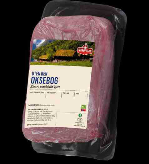 Bilde av Nordfjord oksebog uten ben. Bilde av Nordfjord oksebog uten ben.