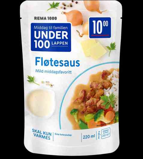 Bilde av Rema 1000 fløtesaus. Bilde av Rema 1000 fløtesaus.