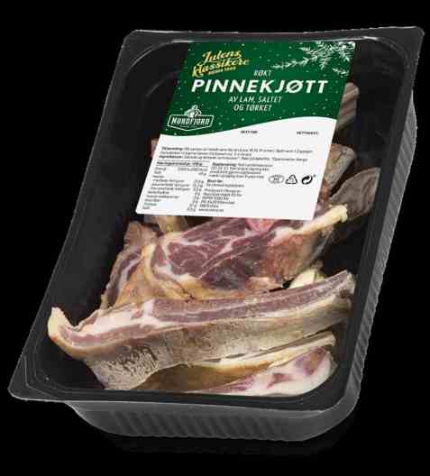 Bilde av Nordfjord pinnekjøtt røkt av lam.