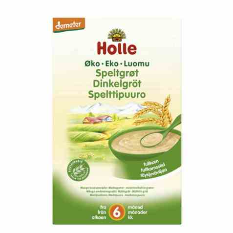 Bilde av Holle speltgrøt instant. Bilde av Holle speltgrøt instant.