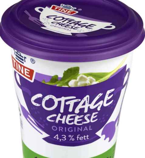 Bilde av Tine Cottage Cheese Original. Bilde av Tine Cottage Cheese Original.