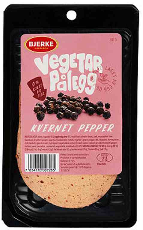 Bilde av Bjerke vegetarpålegg pepper. Bilde av Bjerke vegetarpålegg pepper.