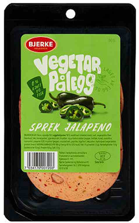 Bilde av Bjerke vegetarpålegg jalapeno. Bilde av Bjerke vegetarpålegg jalapeno.