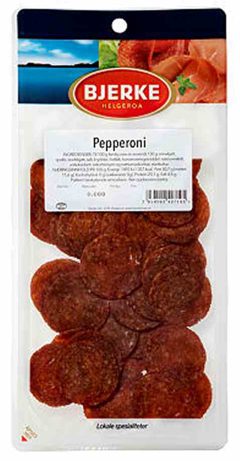 Bilde av Bjerke pepperoni. Bilde av Bjerke pepperoni.