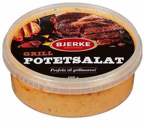 Bilde av Bjerke grill potetsalat. Bilde av Bjerke grill potetsalat.