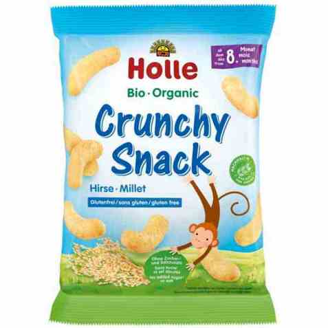 Bilde av Holle Crunchy Snack hirse. Bilde av Holle Crunchy Snack hirse.