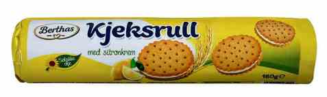 Bilde av Berthas kjeksrull sitron. Bilde av Berthas kjeksrull sitron.