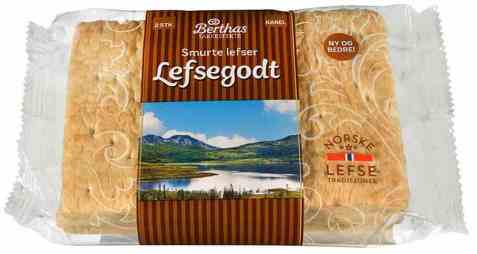 Bilde av Berthas lefsegodt 2 pk kanel. Bilde av Berthas lefsegodt 2 pk kanel.