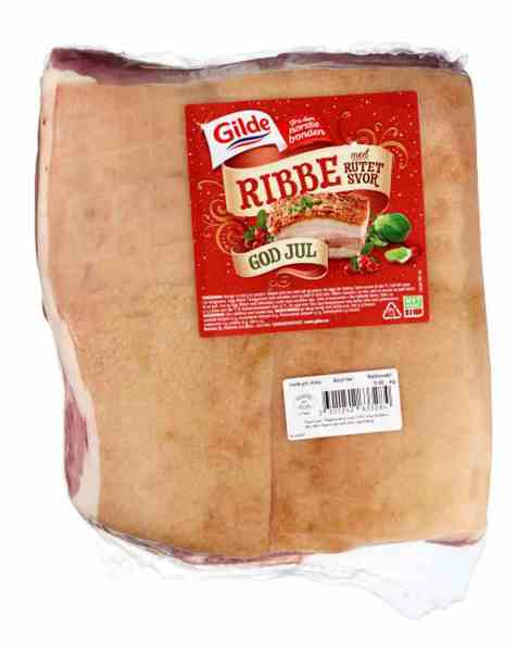 Bilde av Gilde ribbe med rutet svor ca 3 kg.