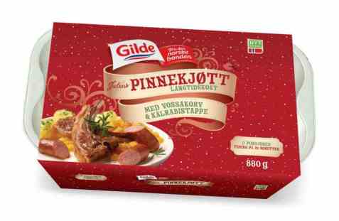Bilde av Gilde pinnekjøtt kokt med tilbehør. Bilde av Gilde pinnekjøtt kokt med tilbehør.
