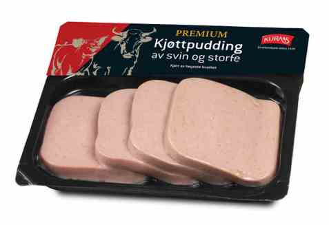Bilde av Kuraas kjøttpudding premium. Bilde av Kuraas kjøttpudding premium.