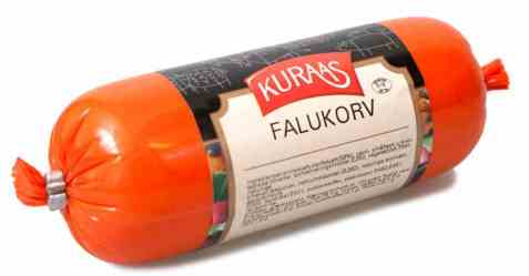 Bilde av Kuraas falukorv. Bilde av Kuraas falukorv.