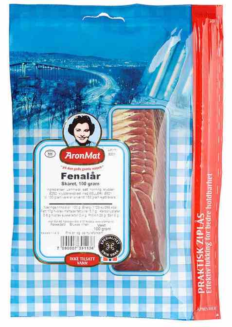 Bilde av Aron Mat Fenalår skivet 100 gr. Bilde av Aron Mat Fenalår skivet 100 gr.