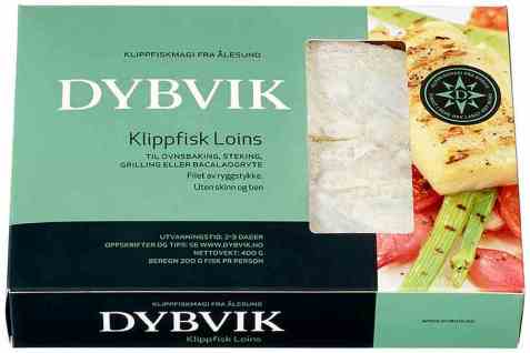 Bilde av Dybvik klippfisk loins uten skinn og ben 400 gr. Bilde av Dybvik klippfisk loins uten skinn og ben 400 gr.