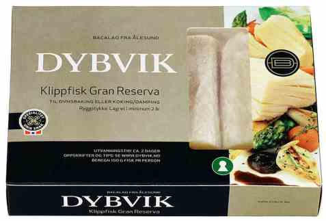 Bilde av Dybvik klippfisk gran reserva modnet 300 gr. Bilde av Dybvik klippfisk gran reserva modnet 300 gr.