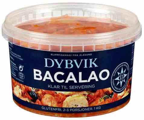 Bilde av Dybvik bacalao serveringsklar. Bilde av Dybvik bacalao serveringsklar.