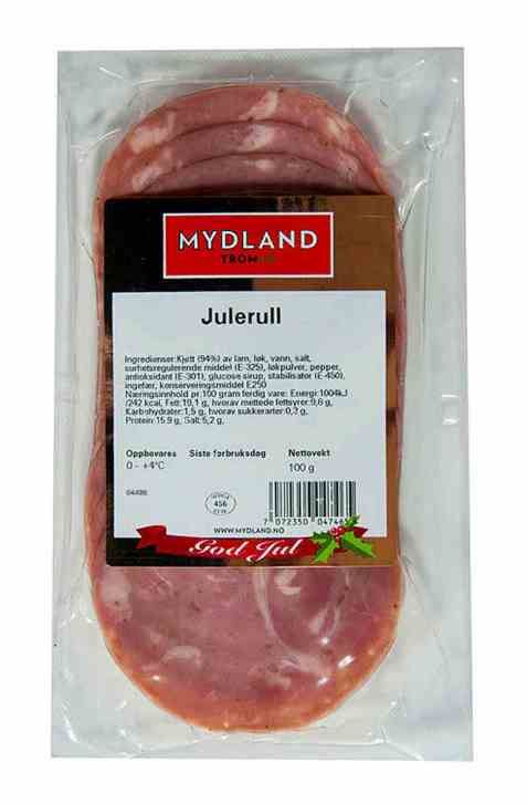 Bilde av Mydland julerull 100 gr. Bilde av Mydland julerull 100 gr.