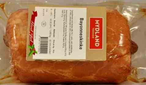 Bilde av Mydland bayonneskinke kokt. Bilde av Mydland bayonneskinke kokt.