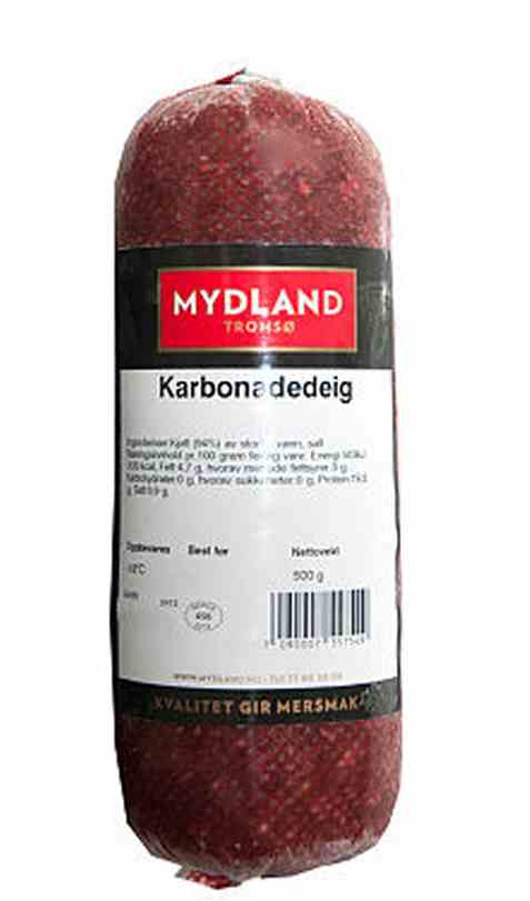 Bilde av Mydland karbonadedeig 500 gr. Bilde av Mydland karbonadedeig 500 gr.