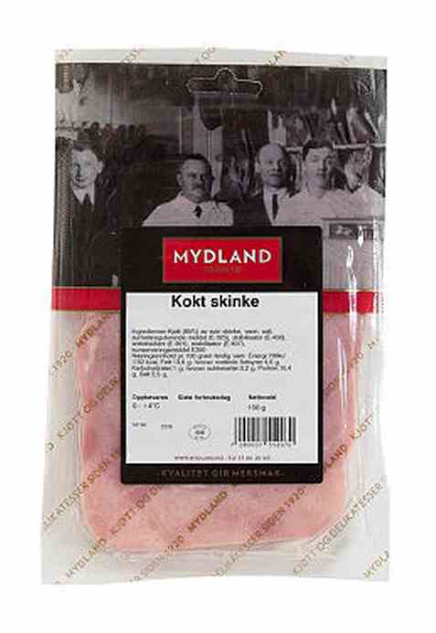 Bilde av Mydland kokt skinke. Bilde av Mydland kokt skinke.