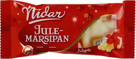 Bilde av Nidar marsipangris liten uten sjokolade. Bilde av Nidar marsipangris liten uten sjokolade.