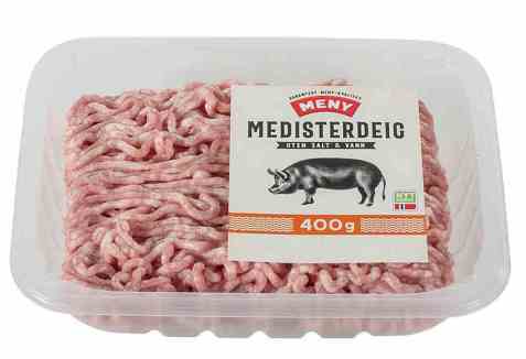 Bilde av Meny medisterdeig. Bilde av Meny medisterdeig.