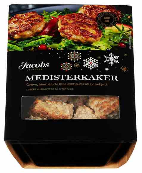 Bilde av Jacobs Utvalgte medisterkaker grove. Bilde av Jacobs Utvalgte medisterkaker grove.