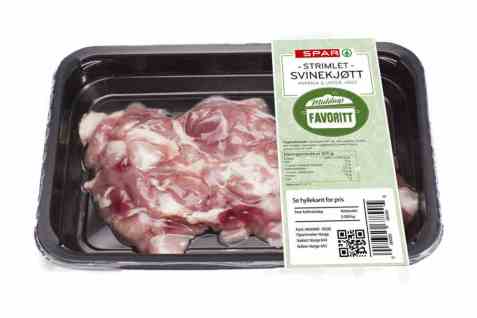 Bilde av Spar svin strimlet og krydret. Bilde av Spar svin strimlet og krydret.
