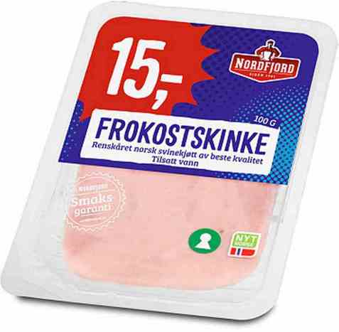 Bilde av Nordfjord frokostskinke 100 gr. Bilde av Nordfjord frokostskinke 100 gr.