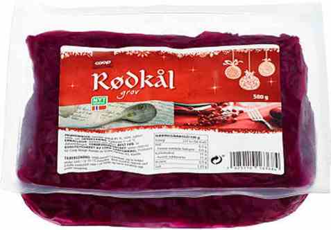 Bilde av Coop rødkål sousvide. Bilde av Coop rødkål sousvide.