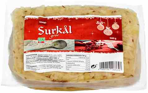 Bilde av Coop surkål sousvide. Bilde av Coop surkål sousvide.