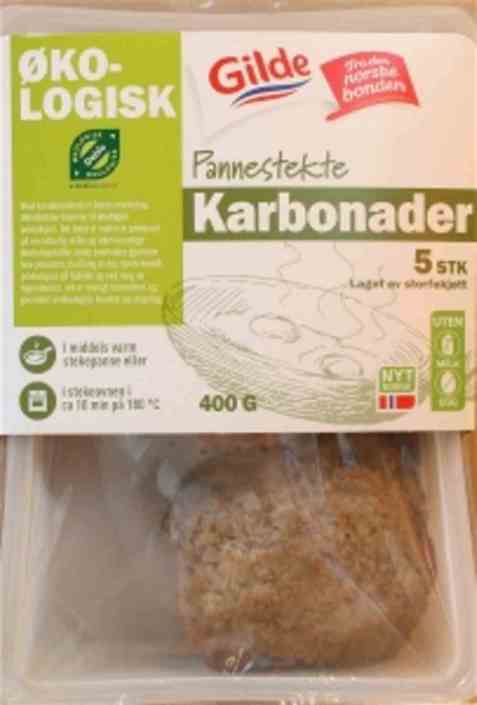 Bilde av Gilde økologiske karbonader. Bilde av Gilde økologiske karbonader.